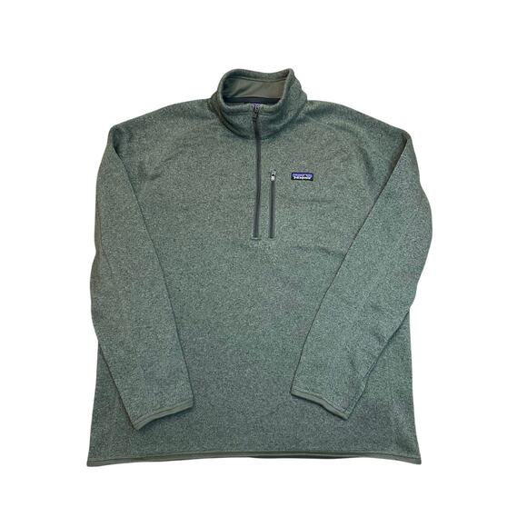 Patagonia Better Sweater 1/4-Zip Fleece GREEN XXL - Picture 1 of 5